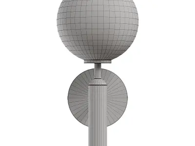 Lamaptron POLARIS WALL wall light 3D model