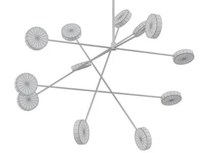 Brass Line Chaos 3D model