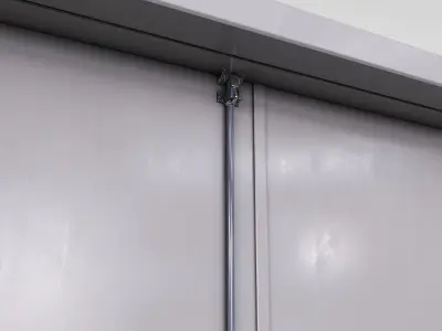 Emergency door Low-poly 3D model
