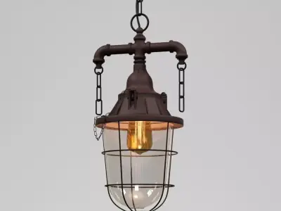 Hanging lamp LOFT HOUSE P-112 3D model