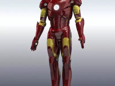 Iron Man 3D model
