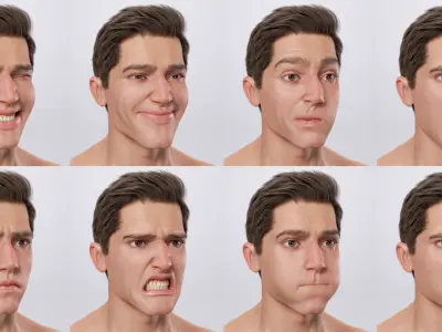 Basic Man 3D model