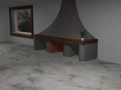 Casa Malaparte - Complete design and reconstruction 3D model
