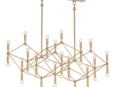 Milano Chandelier 3D model