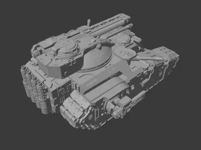 Kriton Tank 3D print model