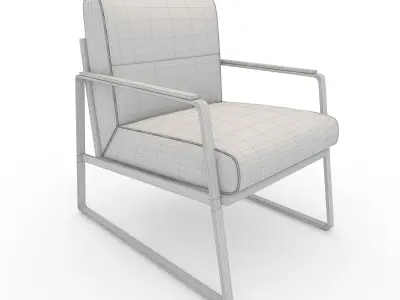 Armchair 52 3D model