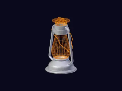 Oil Lantern 3D model