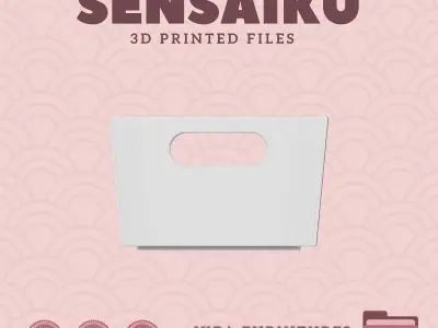 UPPDATERA Storage Box V2 for Mini Dollhouse - IKEA - 3D Print 3D print model