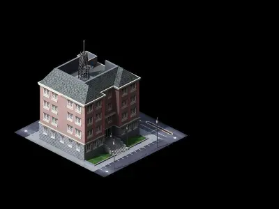 Heterogeneous - Building 06 3D model