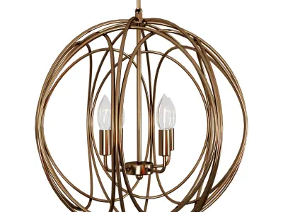 Arbor Lamp Cage 3D model