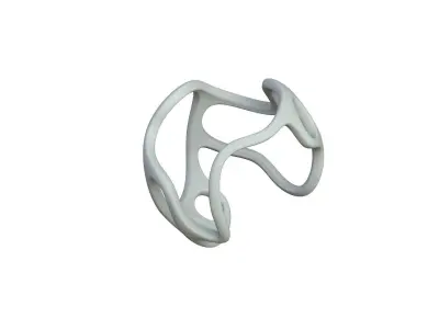 SciFi Cube Object No 34665 Low Poly Shape Texture