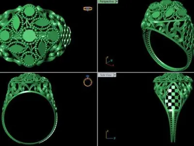 LIGHT WEIGHT TURKISH RINGS 3D print model