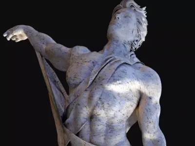 Greco-Roman Renaissance Statue Sample Free 3D model
