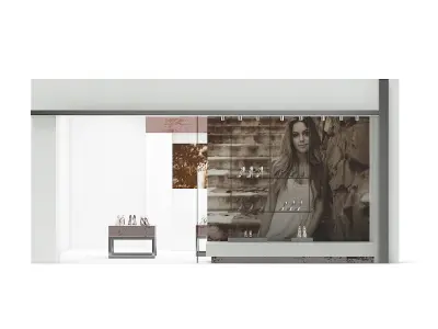 Shoe Store 3D Model 3D model