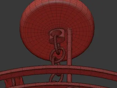 Crystal Pendant 3D model