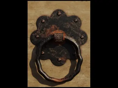 Door Handle 5 3D model