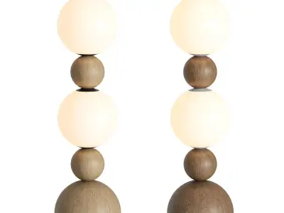 Bola Floor Lamp 3D model