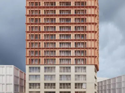 Apartments Building 3D model