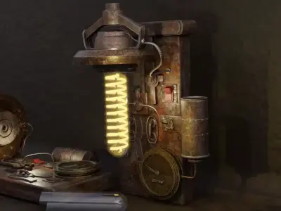 Steam Punk 3D model