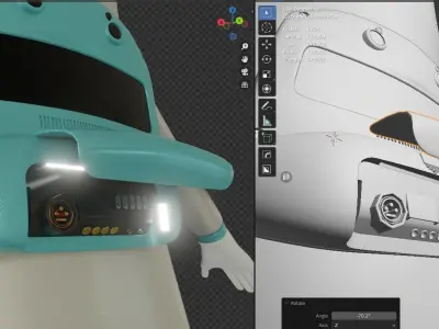 Mr Peanut The Assistance Robot 3D model