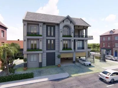 old house-Old Abandoned House 3D model