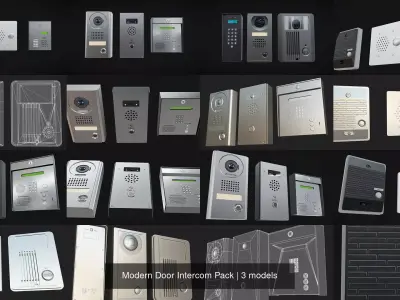 Modern Door Intercom Pack