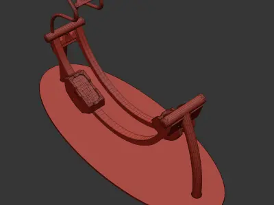 kids playground OUT and FIT TRAINING JFI-0901 3D model