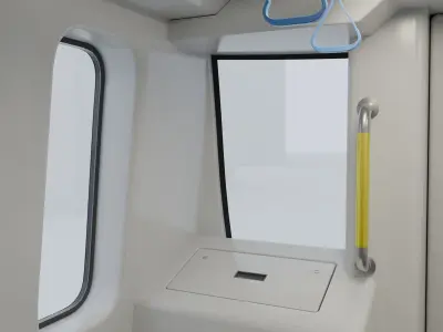 MTR train  3D model