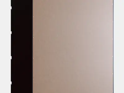 MALM Chest of 6 drawers 4 Low-poly 3D model