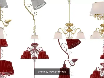 Driana by Freya 3D Model Pack