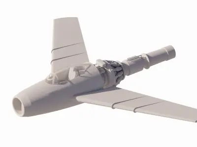 Spaceship-spacecraft-55 3D model