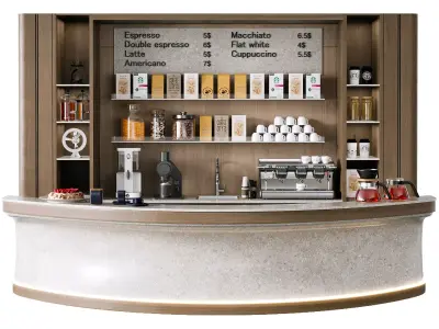 COFEE SHOP NO42 A 3D model