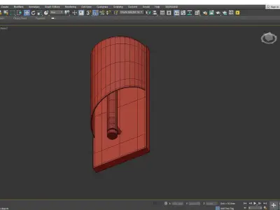 Gigi Wall Sconce Low-poly 3D model