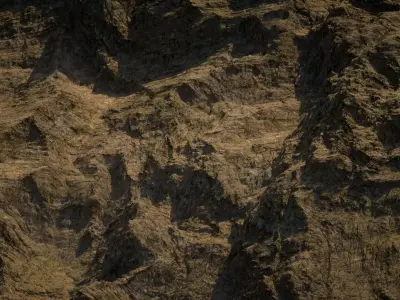 TERRAFORM Cliff 10 3D model