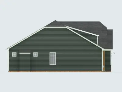 Cape Cod House 25 3D model