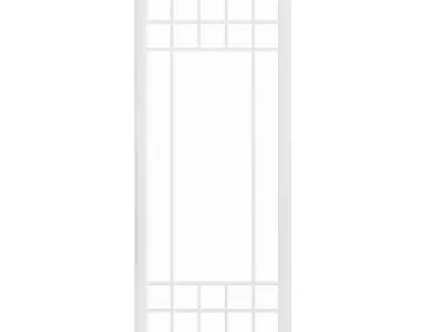 White Window 15 3D model