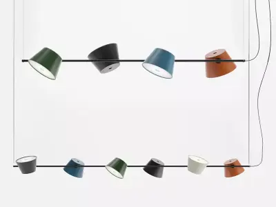 TamTam Multi-Colored Lights 3D model