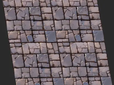 Stylized Floor Seamless Texture Texture 22