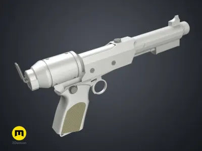 Lucy tranquilizer gun  Fallout  3D print model