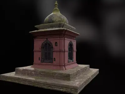 Pashupatinath temple 3D model