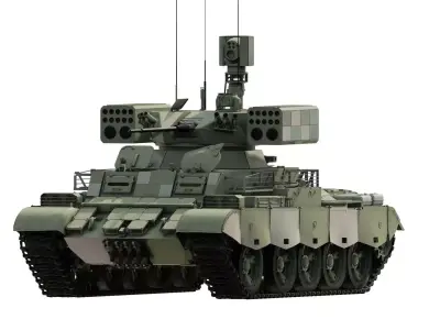 QN-506 multi-weapon tracked armored vehicle 3D model