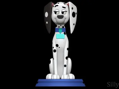 Delilah - 101 Dalmatian Street 3D print model