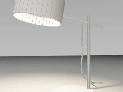 Modern table lamp 3D model get
