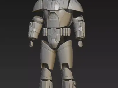 Sith Trooper Imperial One12 STL custom files 3D print model