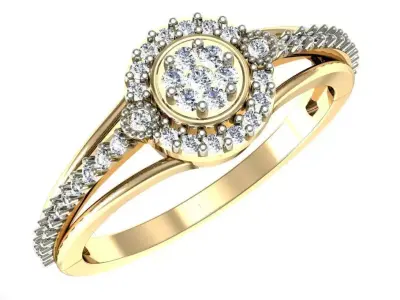 Diamond Rings 3DM Files 3D print model
