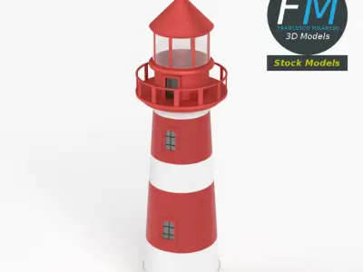 Lighthouse 3D model