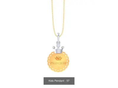 9 Crown Diamond Pendant charms pack