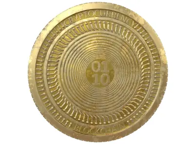 Polkadot Coin v7 002 3D model
