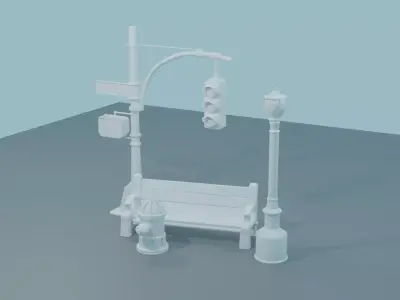 Street Bundle 3D model