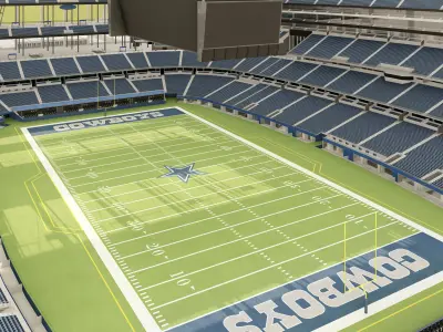 ATandT Stadium - Dallas USA 3D model